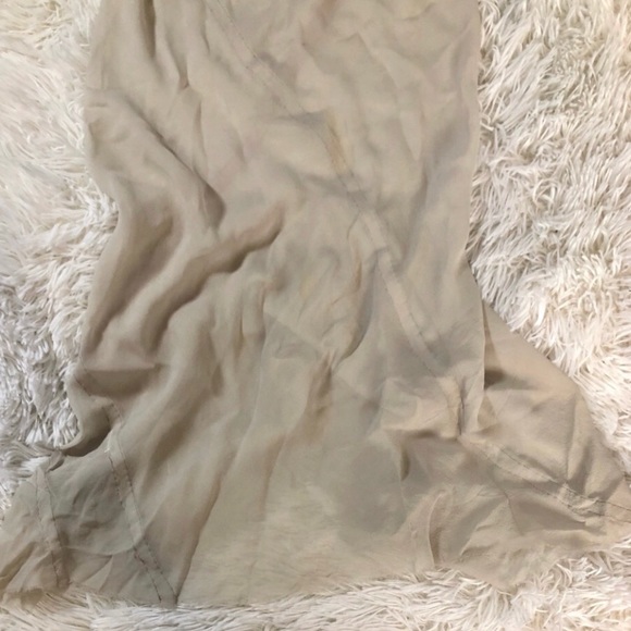 SOLDRick Owens Sheer Silk Crepe Maxi Dress Size 2 - Picture 9 of 11